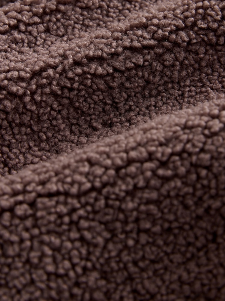 self. Brown Borg Popper Neck Jumper - Image 10 of 10