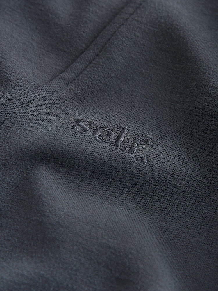 Azul - self. Half Zip Modal Sweatshirt - Imagem 9 de 9