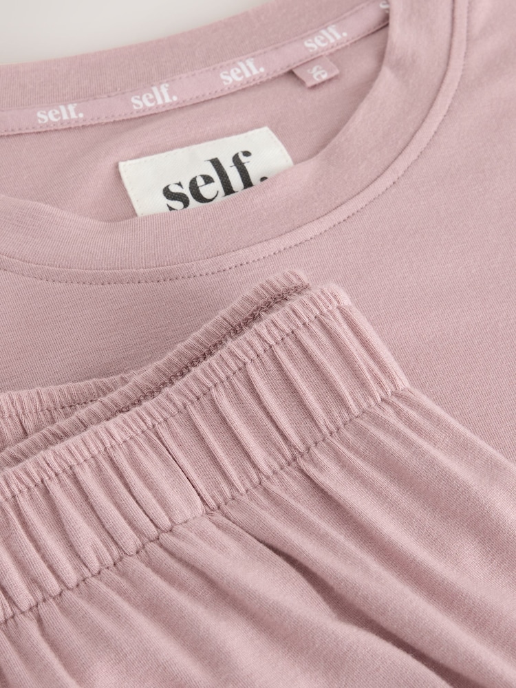 self. Pink Modal Blend Pyjamas - Image 8 of 8