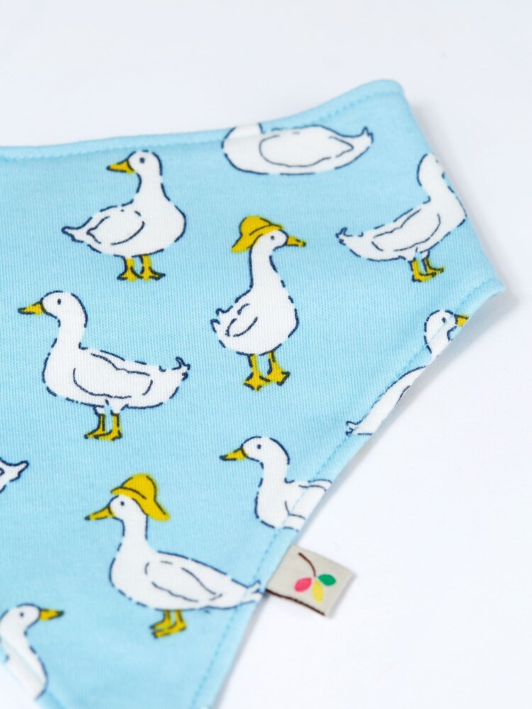 Frugi Blue Easter Duck Print 2 Part Gift Set - Image 4 of 4
