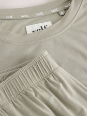 self. Sage Green Modal Blend Pyjamas - Image 8 of 8