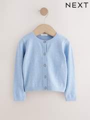Blue Marl Cardigan (3mths-10yrs) - Image 5 of 5
