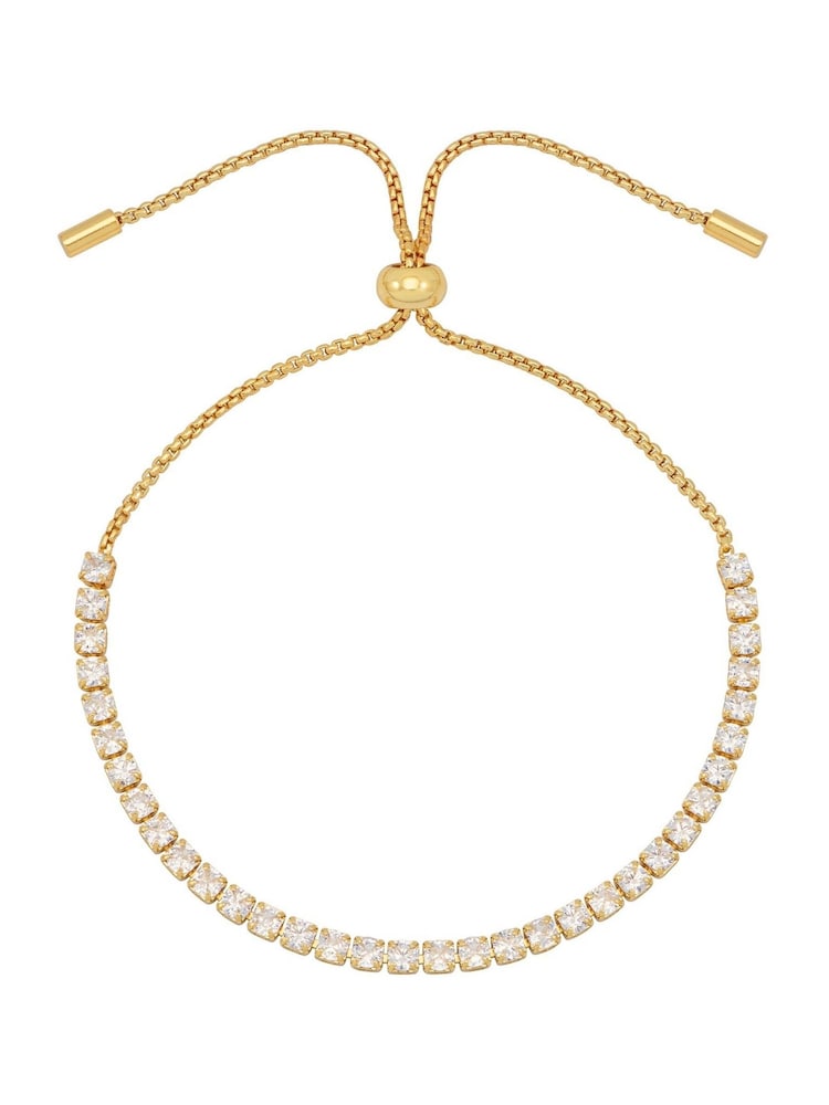Estella Bartlett Gold Tone Tennis Bracelet - Image 1 of 3