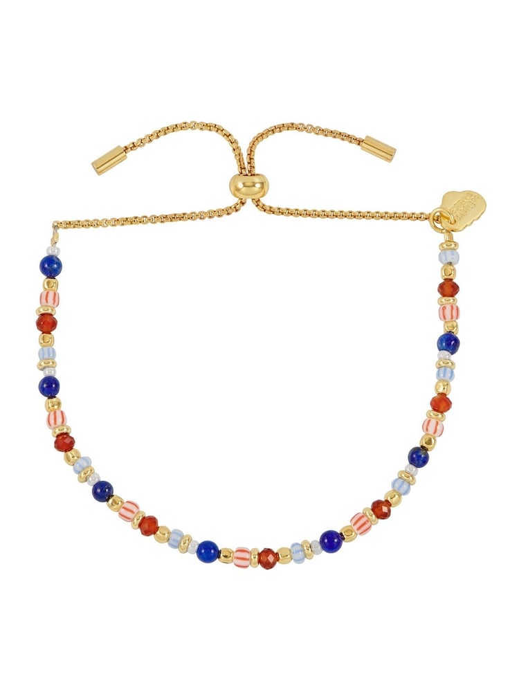 Estella Bartlett Gold Tone Mixed Glass Amelia Bracelet - Image 1 of 4