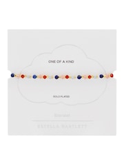 Estella Bartlett Gold Tone Mixed Glass Amelia Bracelet - Image 4 of 4