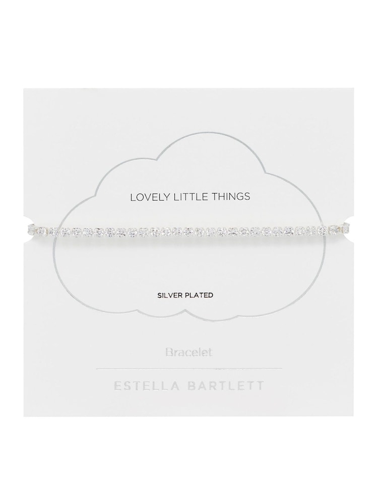 Estella Bartlett Silver Tone Tennis Bracelet - Image 2 of 4