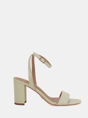 Novo Green Wide Fit Martinez Block Heel Sandals - Image 2 of 5
