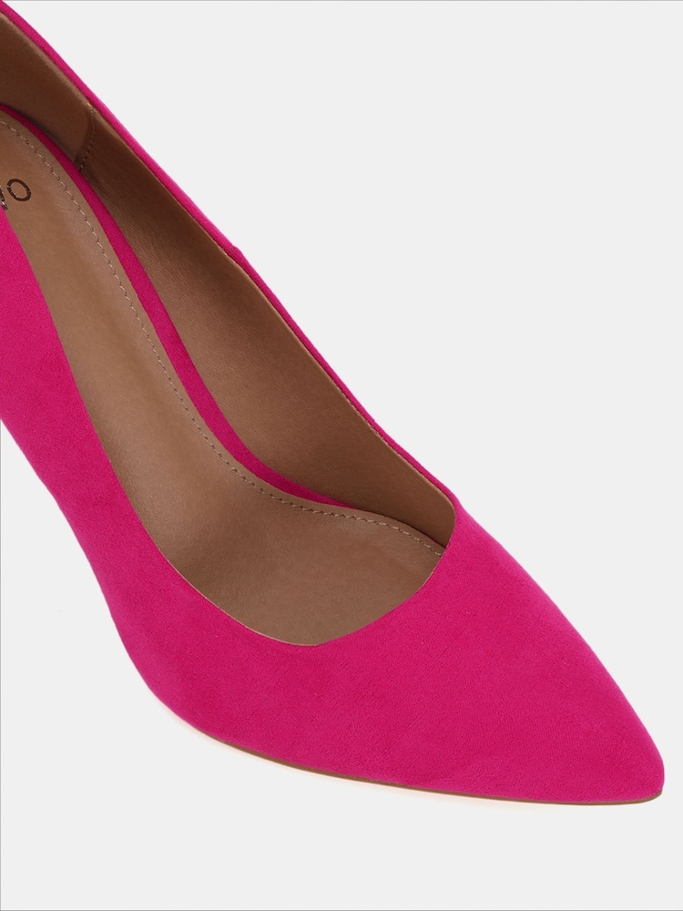 Rosa - Novo Impossible Point Stiletto Court Shoes - Imagem 6 de 6
