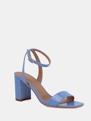 Novo Blue Martinez Block Heel Sandals - Image 4 of 7