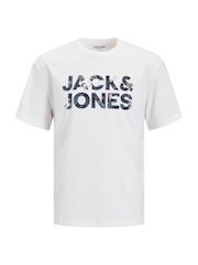 Tricouri JACK & JONES 3 Pachet cu mânecă scurtă și logo - Image 3 of 7