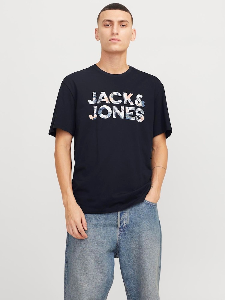 Tricouri JACK & JONES 3 Pachet cu mânecă scurtă și logo - Image 5 of 7