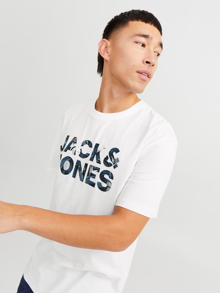 Tricouri JACK & JONES 3 Pachet cu mânecă scurtă și logo - Image 7 of 7