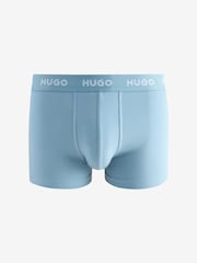 HUGO Blue Boxers 3 Pack - Image 2 of 6