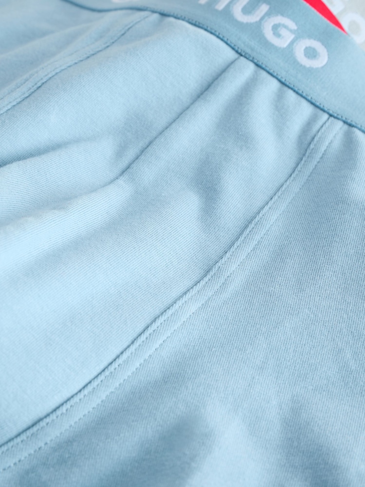 HUGO Blue Boxers 3 Pack - Image 6 of 6