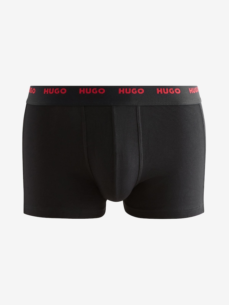 HUGO Black Boxers 5 Pack - Image 2 of 13 HUGO Black Boxers 5 Pack - Image 2 of 13