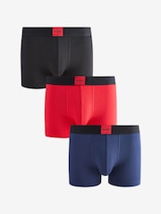 HUGO Red Boxers 3 Pack - Image 1 of 6