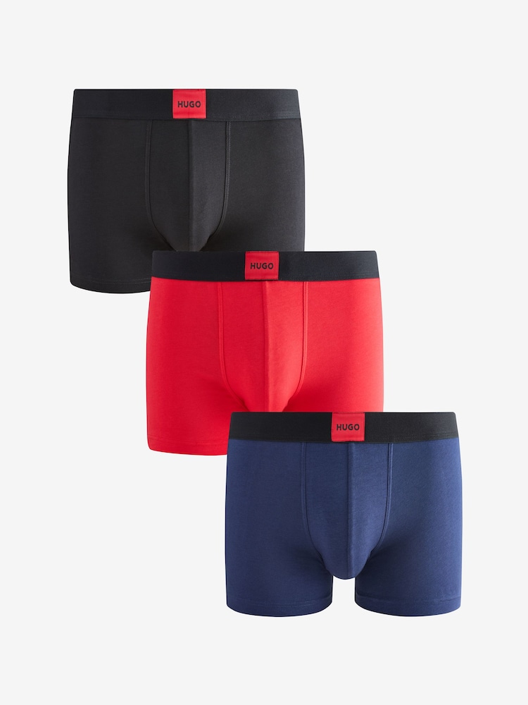 HUGO Red Boxers 3 Pack - Image 1 of 6