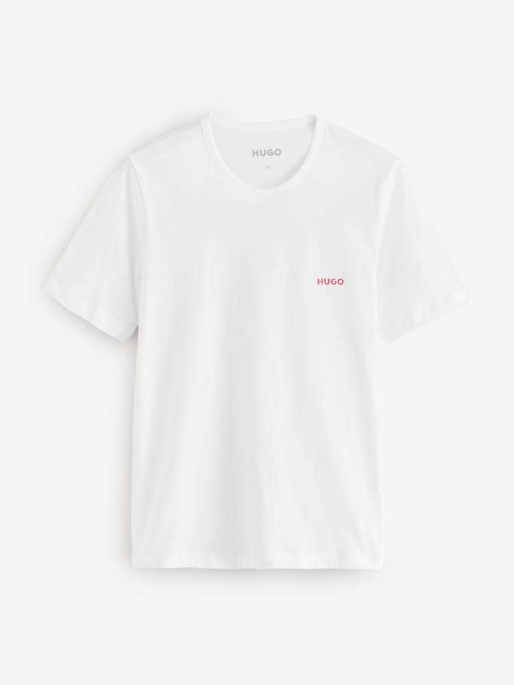 Pack 3 de camisetas 100% algodón de HUGO - Imagen 9 de 9