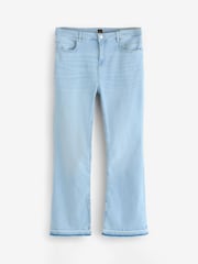 BOSS Blue Light Wash Bootcut Stretch Denim Jeans - Image 1 of 4