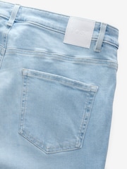 BOSS Blue Light Wash Bootcut Stretch Denim Jeans - Image 3 of 4