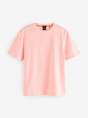 BOSS Light Pink Relaxed-Fit Logo T-Shirt - Image 1 of 1