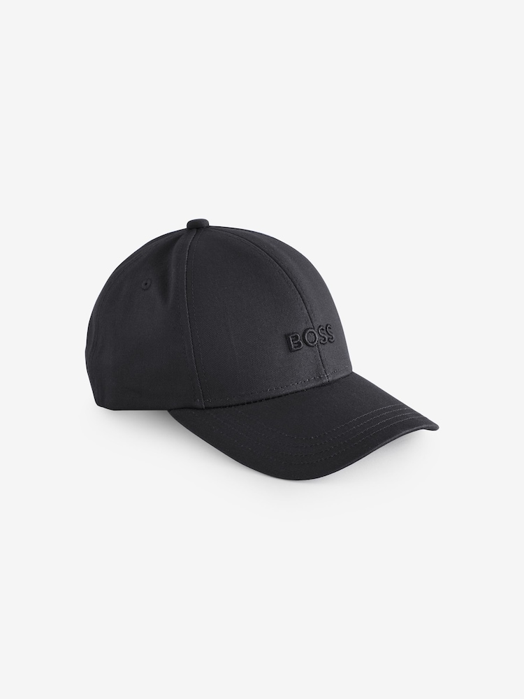BOSS Black Ari Logo 100% Cotton Cap - Image 1 of 3