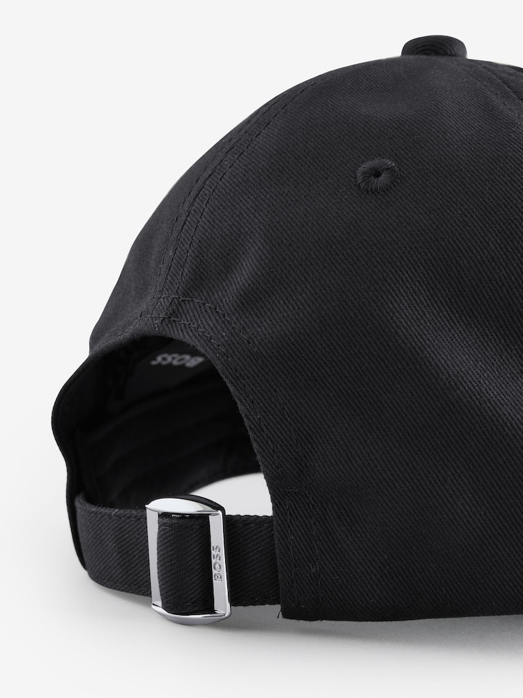 BOSS Black Ari Logo 100% Cotton Cap - Image 2 of 3 BOSS Black Ari Logo 100% Cotton Cap - Image 2 of 3