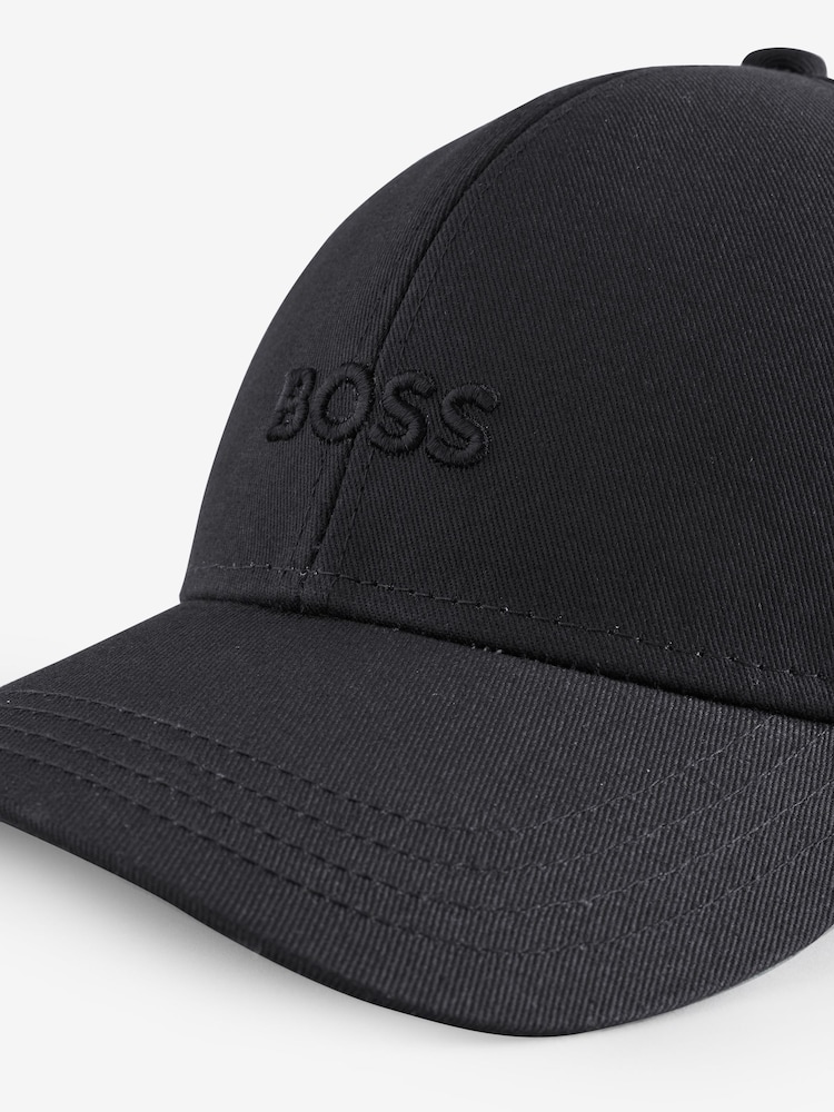 BOSS Black Ari Logo 100% Cotton Cap - Image 3 of 3