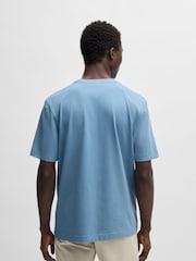 BOSS Blue Relaxed Fit Logo T-Shirt - Image 2 of 5
