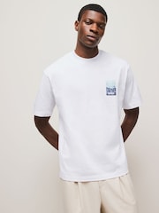 BOSS Natural 100% Cotton Relaxed-Fit Logo T-Shirt - Image 2 of 6