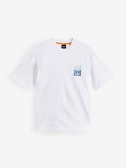 BOSS Natural 100% Cotton Relaxed-Fit Logo T-Shirt - Image 5 of 6