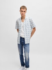 HUGO Blue 708 Denim Jeans - Image 3 of 5