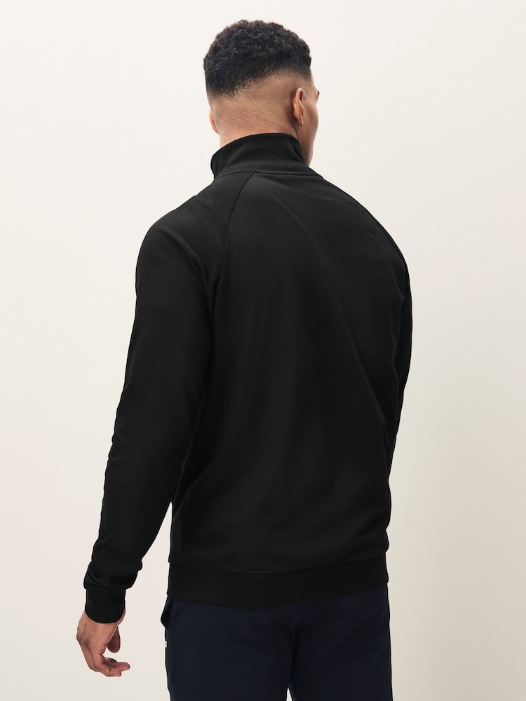 BOSS Black 100% Cotton Authentic Logo Jacket - Image 2 of 4