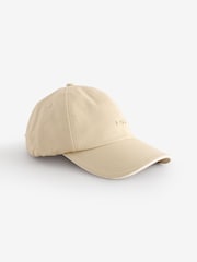 BOSS Brown Ari Metal Logo 100% Cotton Cap - Image 1 of 4