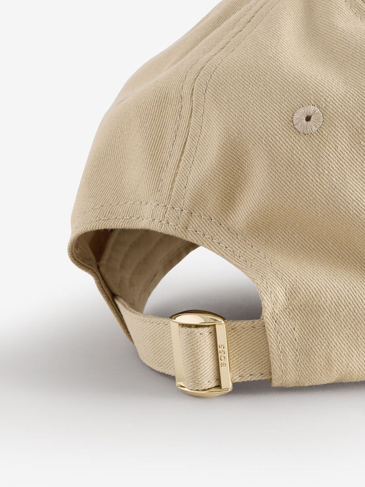 BOSS Brown Ari Metal Logo 100% Cotton Cap - Image 2 of 4