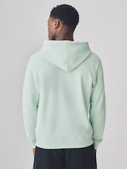 BOSS Navy Wetalk Logo Patch Terry Hoodie - Image 2 of 8