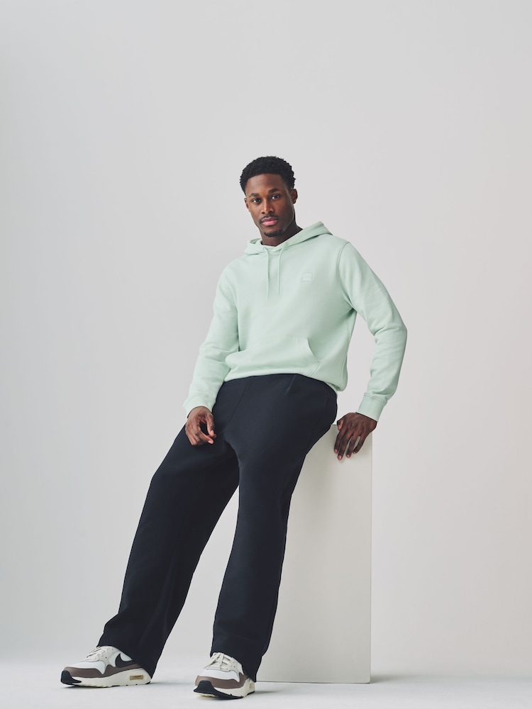 BOSS Navy Wetalk Logo Patch Terry Hoodie - Image 5 of 8