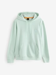 BOSS Navy Wetalk Logo Patch Terry Hoodie - Image 8 of 8