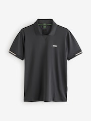 BOSS Black Golf Palle Revere Collar Regular-Fit Polo Shirt - Image 1 of 1