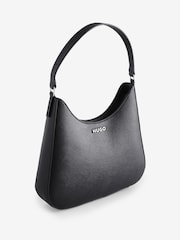 HUGO Black Chris Hobo Shoulder Bag - Image 2 of 7