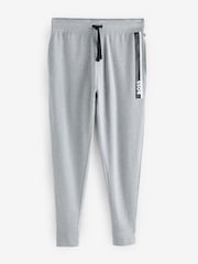 BOSS Grey 100% Cotton Authentic Logo Joggers - Image 1 of 1