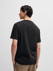 HUGO Black Diamond 100% Cotton Logo T-Shirt - Image 3 of 5