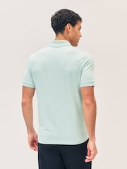 BOSS Green Passenger Slim-Fit Box Logo Polo Shirt - Image 2 of 4