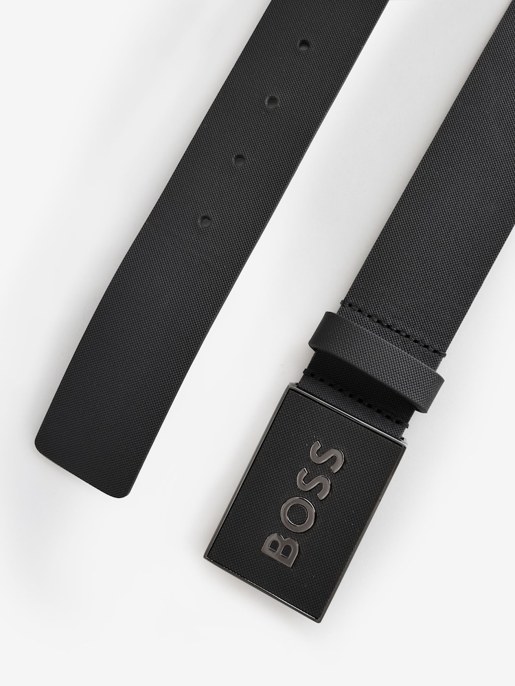 BOSS Black Logo Belt - Image 2 of 3 BOSS Black Logo Belt - Image 2 of 3