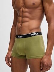 BOSS Cream Power Logo Boxers 3 Pack - Image 2 of 7