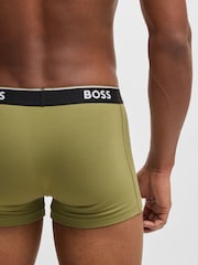 BOSS Cream Power Logo Boxers 3 Pack - Image 3 of 7