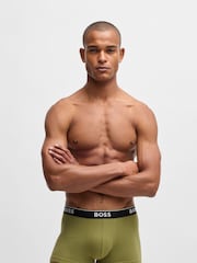 BOSS Cream Power Logo Boxers 3 Pack - Image 6 of 7
