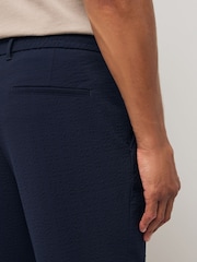 BOSS Blue Perin Tapered-Fit Suit Trousers - Image 4 of 5