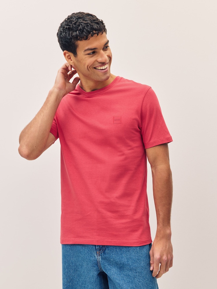 BOSS Red Relaxed-Fit Logo T-Shirt - Image 1 of 4