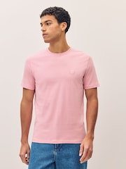 BOSS Pink Relaxed-Fit Logo T-Shirt - Image 1 of 4